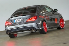 SKN Mercedes CLA 250 Edition 1 silber Frontansicht