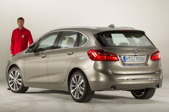 BMW 2er Active Tourer: Sitzprobe