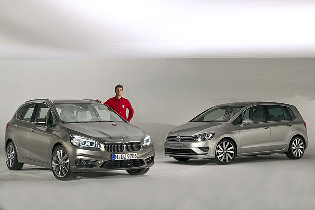 Video Bmw Active Tourer Vs Vw Sportsvan Autobild De