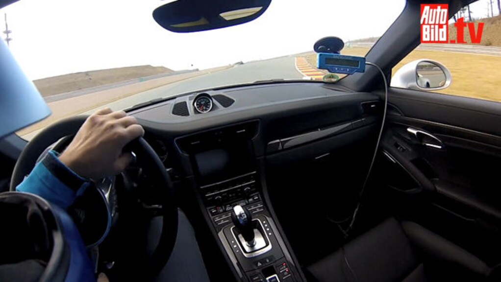 Onboard im Porsche