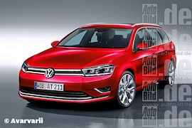 VW Passat Variant Illustration