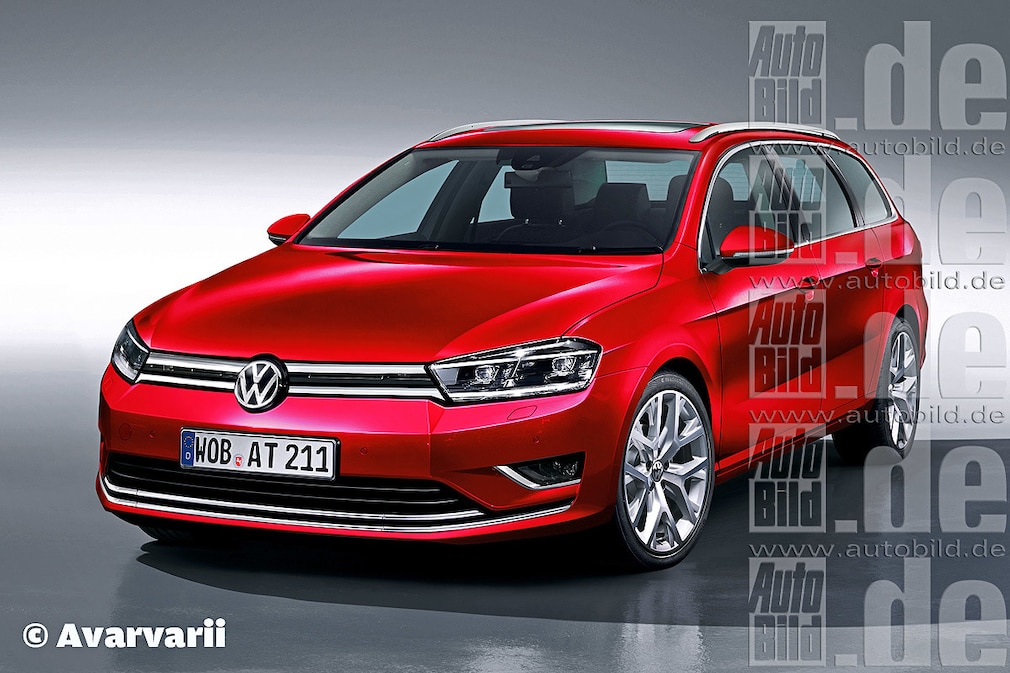 VW Passat Variant Illustration