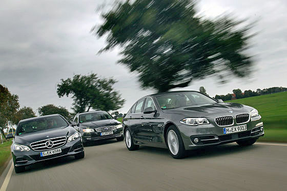 BMW 5er Mercedes E-Klasse Volvo S80