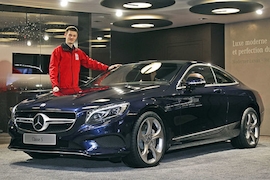 Mercedes S-Klasse Coupé Genf 2014: Sitzprobe