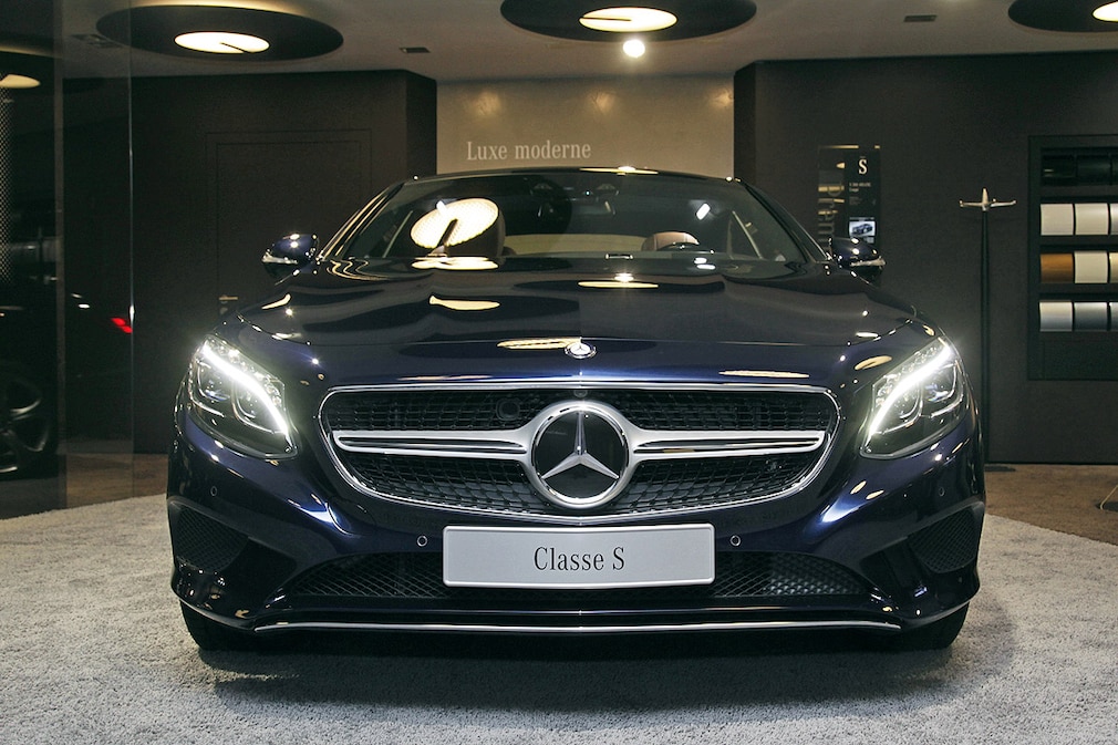 Sitzprobe Mercedes S-Klasse Coupé