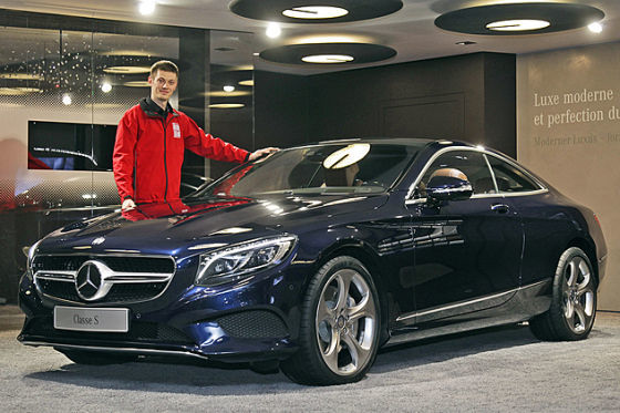 Mercedes S-Klasse Coupé Genf 2014: Sitzprobe