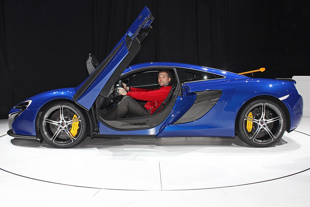 McLaren 650S: Sitzprobe in Genf 2014