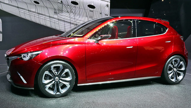 Vorbote für den Mazda2