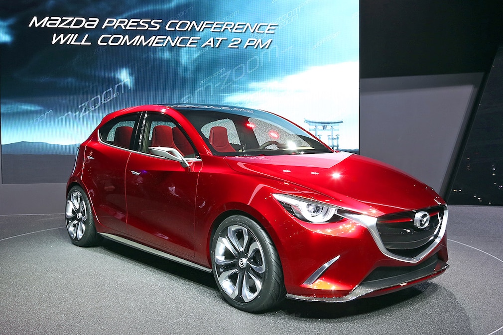Mazda Studie neuer Mazda2 Kleinwagen