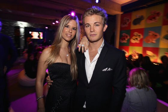 Nico Rosberg & Vivian Sibold