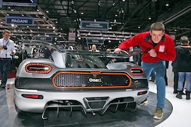 Sitzprobe Koenigsegg Agera One:1