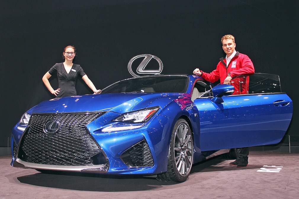 Lexus RC F (Genf 2014): Sitzprobe