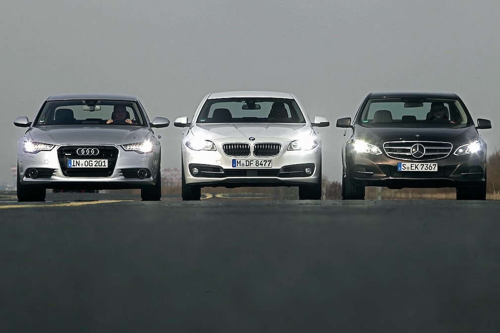 Audi A6 BMW 5er Mercedes E-Klasse