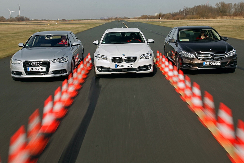Audi A6 BMW 5er Mercedes E-Klasse