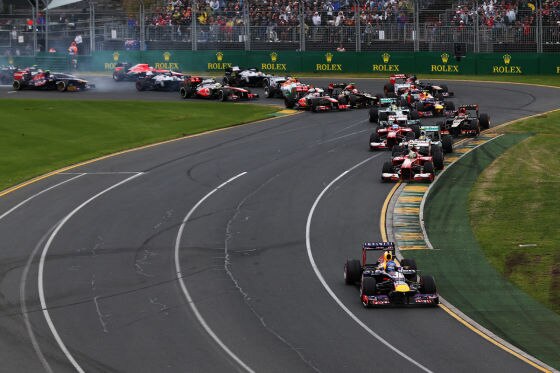 Start in Melbourne