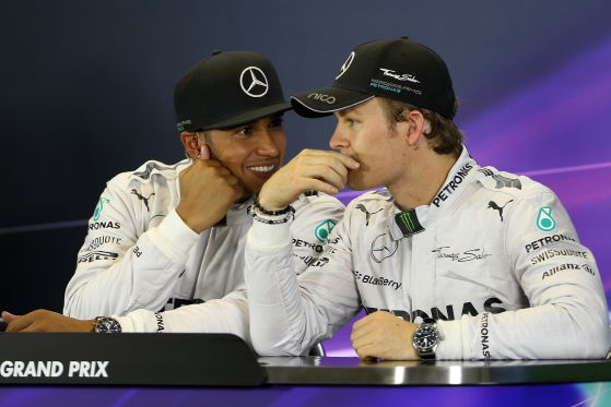 Hamilton & Rosberg