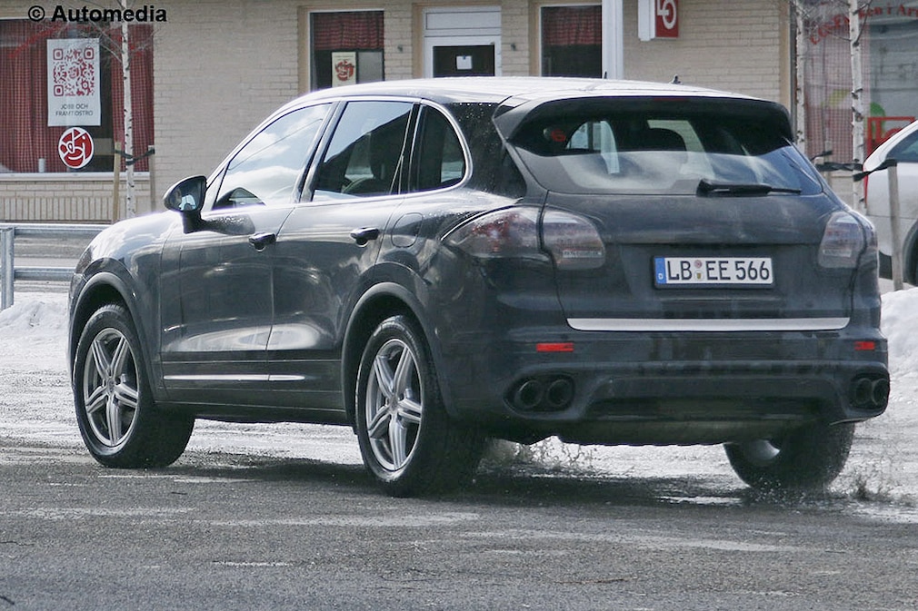 Erlkönig Porsche Cayenne Plug In Hybrid