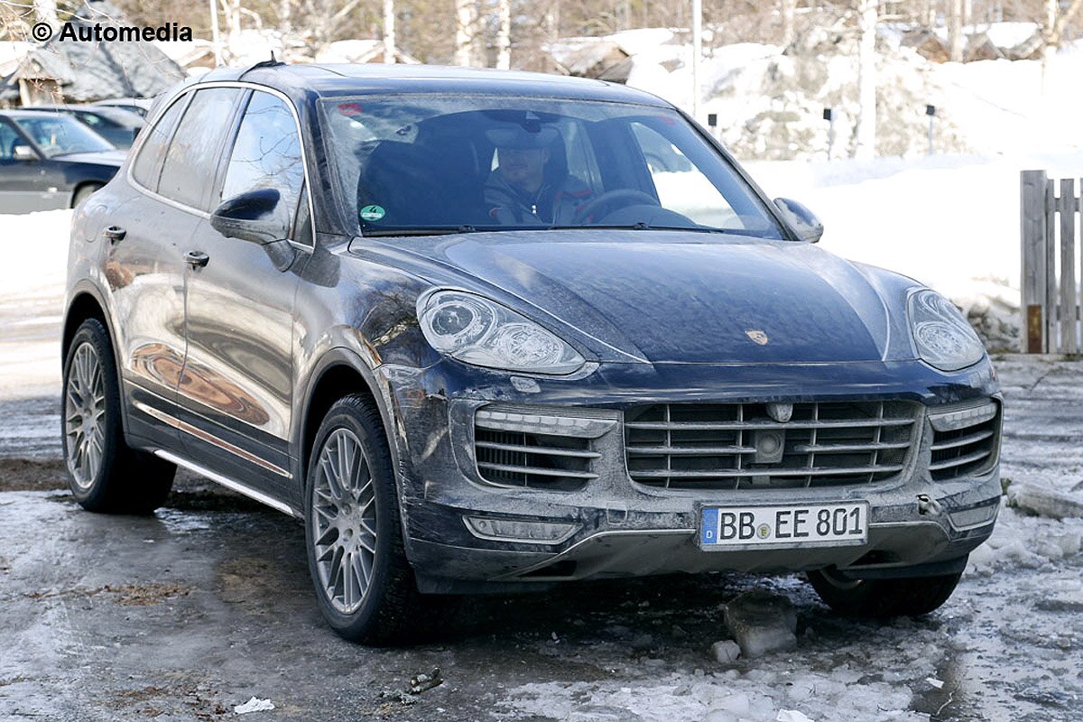 Porsche Cayenne Erlkönig Erster Ausblick auf das Facelift AUTO BILD