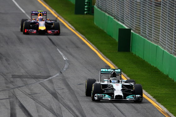 Mercedes & Red Bull