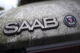 Frühjahrsputz für Saab-Logos