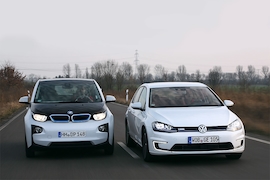 BMW i3 VW E-Golf