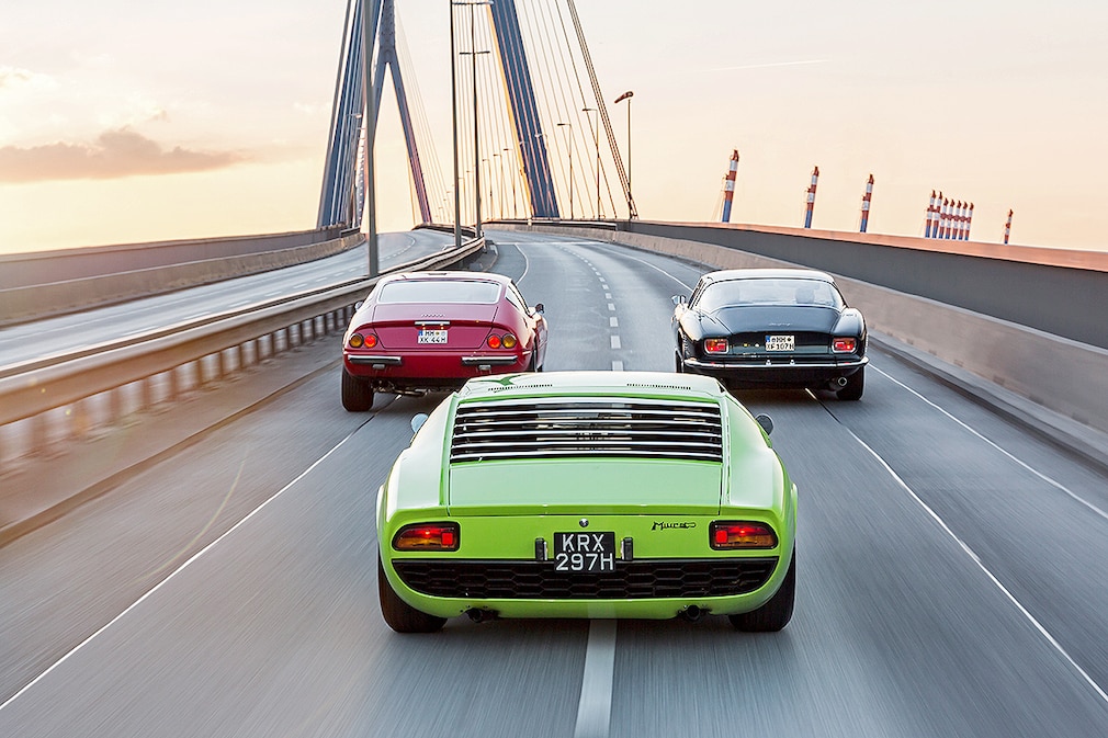Ferrari 365 GTB/4 Daytona Lamborghini Miura P400 S Iso Grifo GL 350