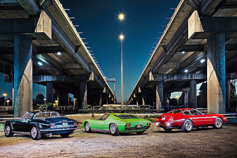 Iso Grifo GL 350 Lamborghini Miura P400 S Ferrari 365 GTB/4 Daytona