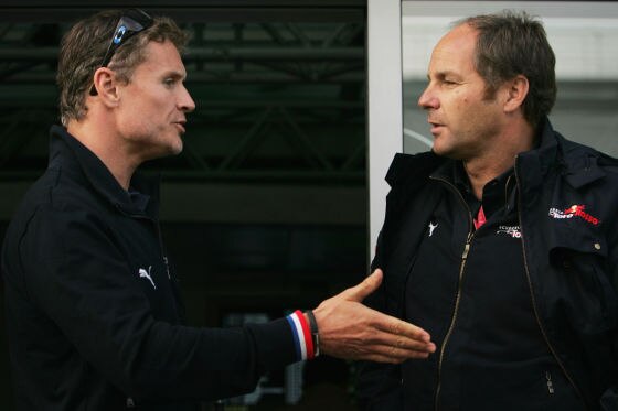 David Coulthard und Gerhard Berger
