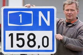 Hamburg testet neue Autobahnschilder