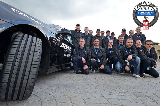 Partneraktion: Mit Falken auf die Rennstrecke