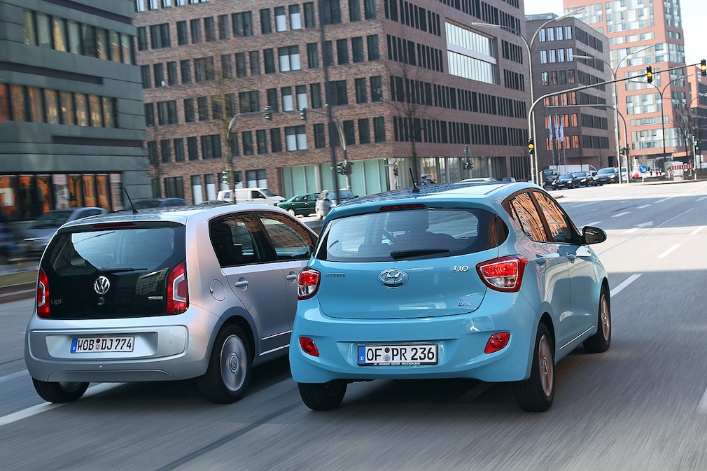 VW Up Hyundai i10