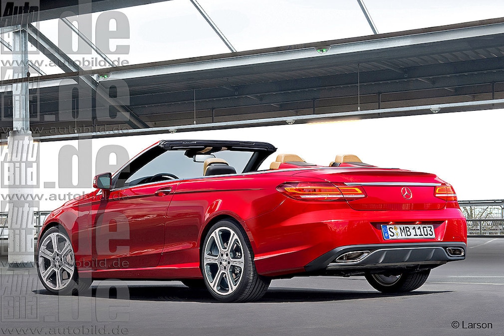 Mercedes C-Klasse Cabrio Illustration