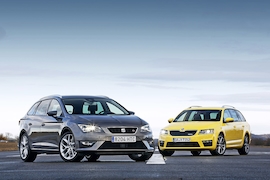 Seat Leon ST FR 2.0 TDI Skoda Octavia Combi RS 2.0 TDI