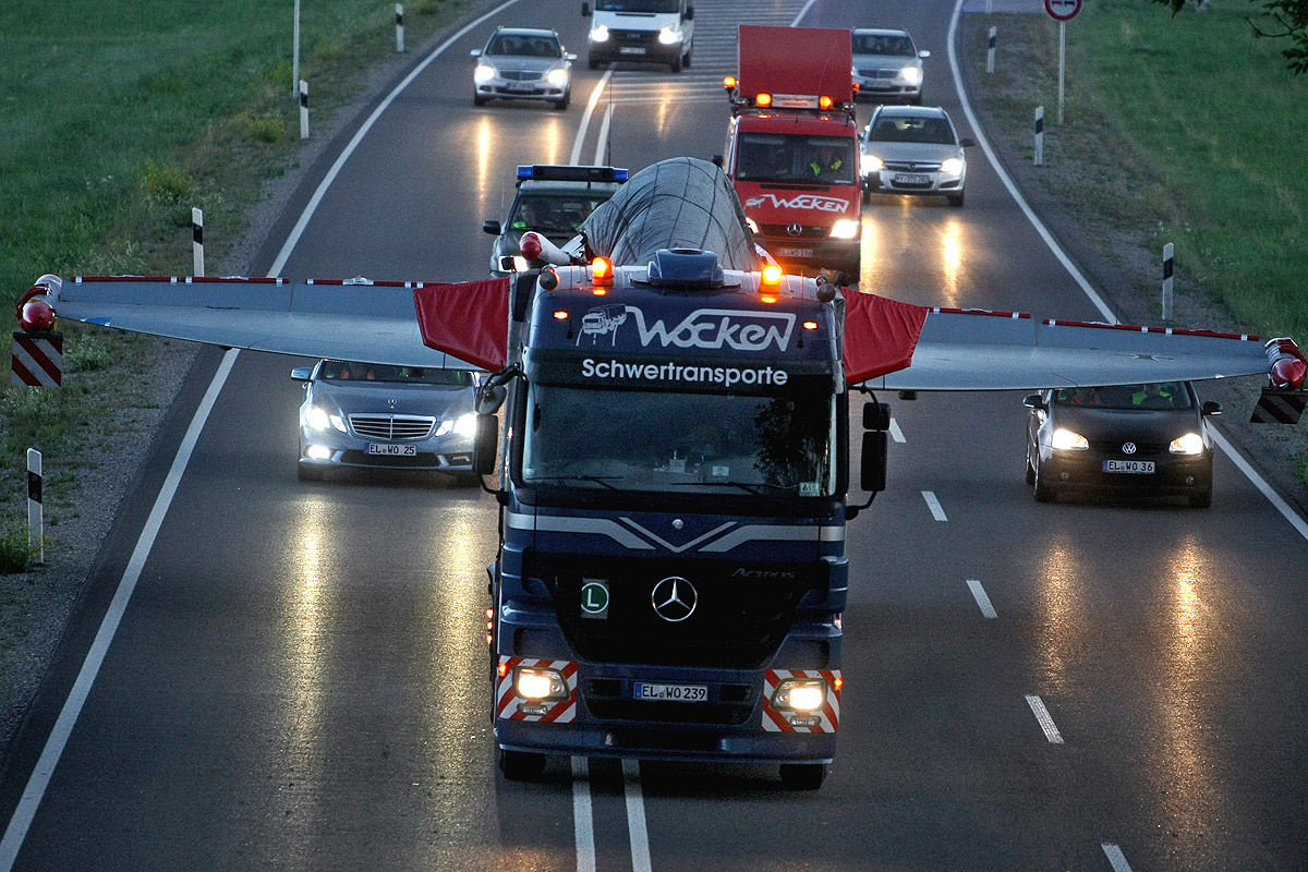 Eurofighter Schwertransport