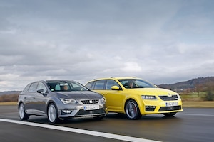 Seat Leon ST FR 2.0 TDI Skoda Octavia Combi RS 2.0 TDI