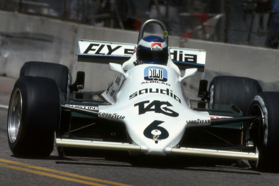 Keke Rosberg 1982 im Williams