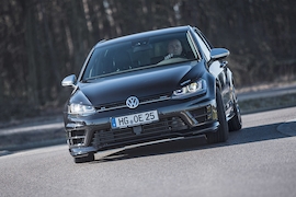 Oettinger Golf R schwarz Frontansicht