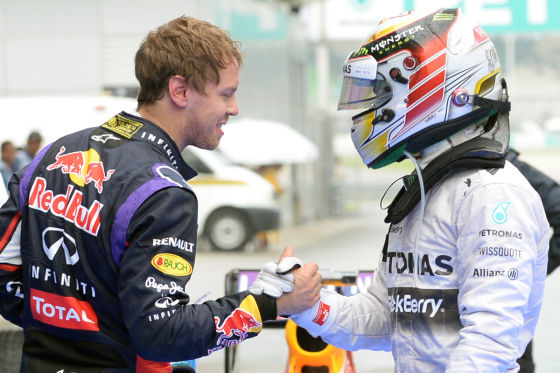 Vettel & Hamilton