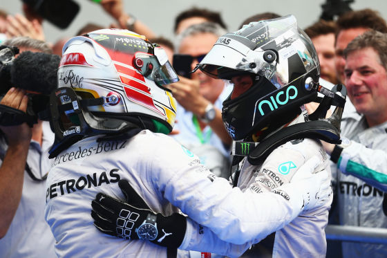 Hamilton & Rosberg