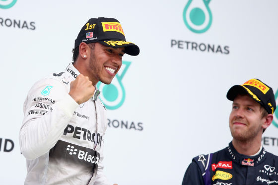 Sepang Podium