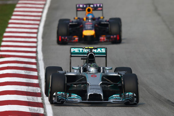 Rosberg & Vettel