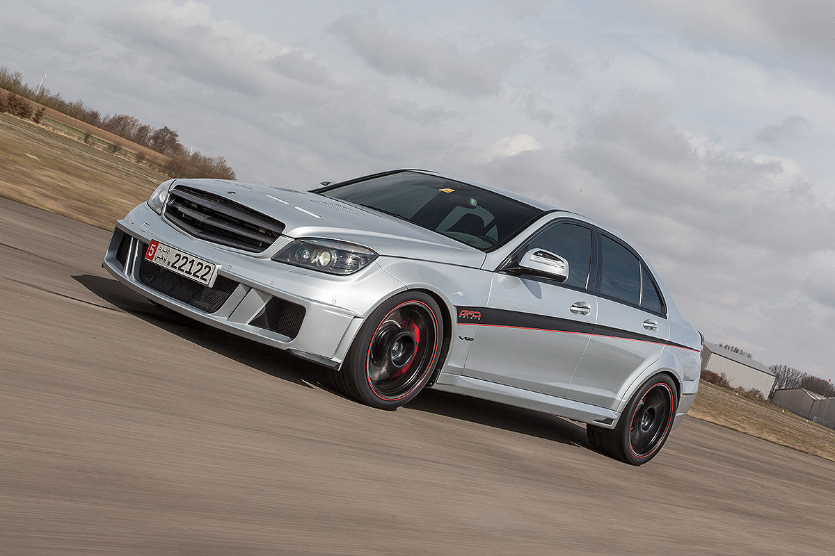 Brabus Bullit by GAD Motors silber Seitenansicht