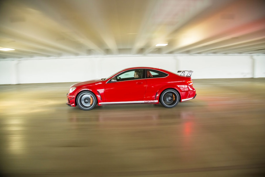 GAD C 63 AMG Black Series rot Seitenansicht