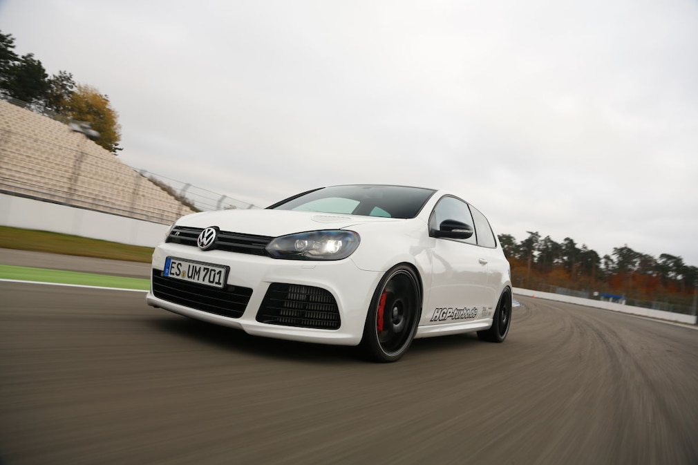 HGP Golf R 3.6 Biturbo weiß Frontansicht