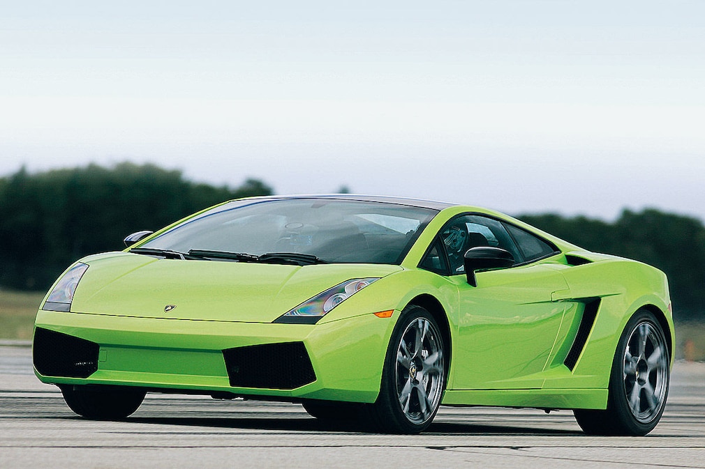 Heffner Gallardo 850 TT grün Frontansicht