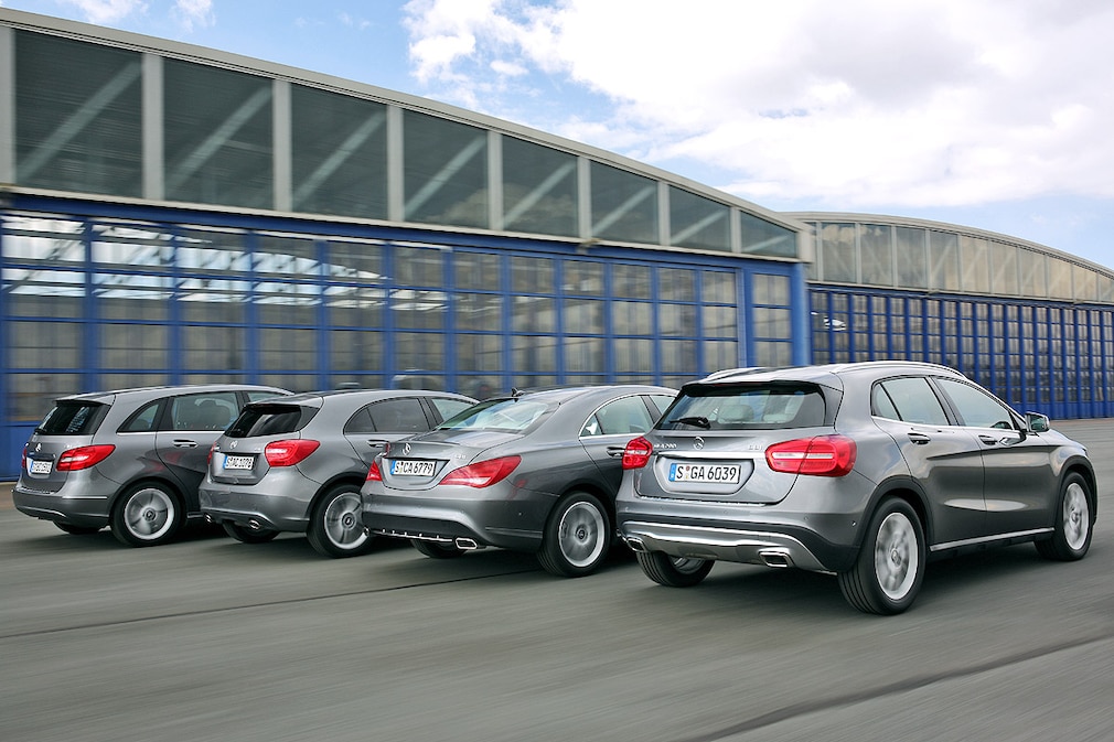 Mercedes B 200 CDI Mercedes A 200 CDI Mercedes CLA 200 CDI Mercedes GLA 200 CDI