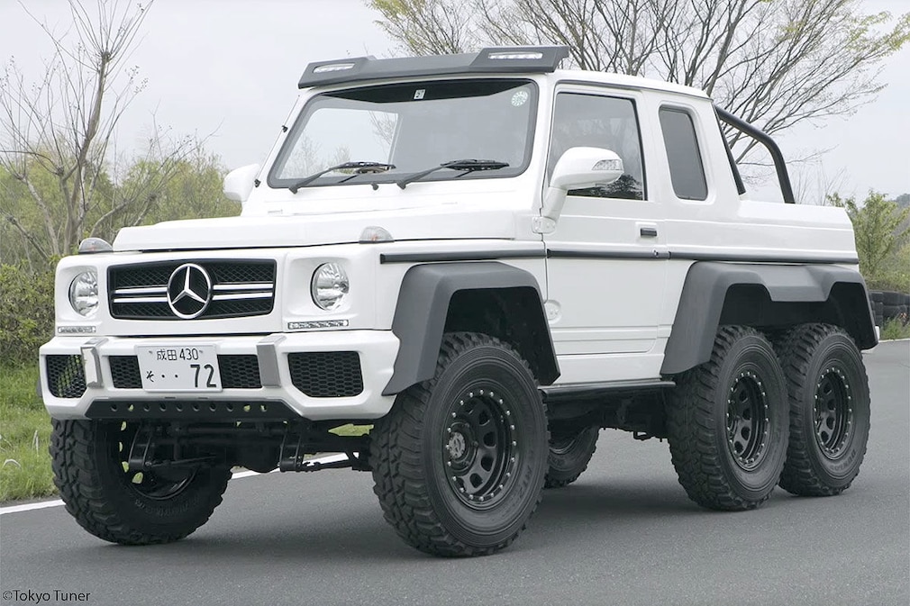 Kuriose Sixwheeler: 6x6 und Co