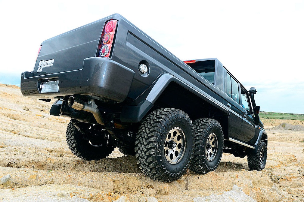 Kuriose Sixwheeler: 6x6 und Co