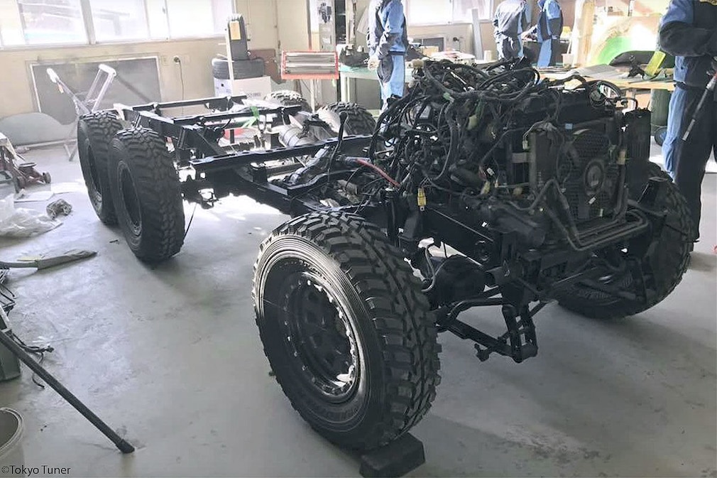 Kuriose Sixwheeler: 6x6 und Co