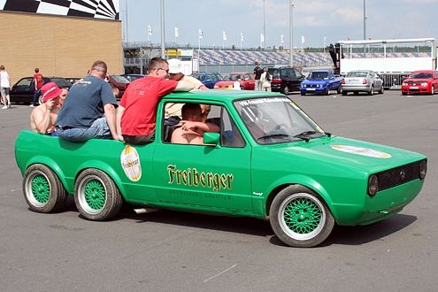 Kuriose Sixwheeler: 6x6 und Co